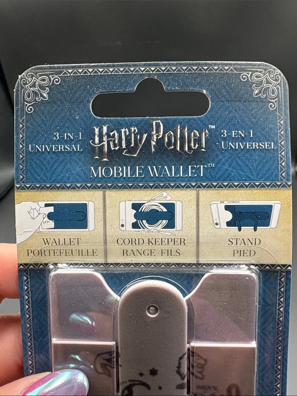 Brand New Harry Potter Ministry of Magic Purple Mobile Wallet